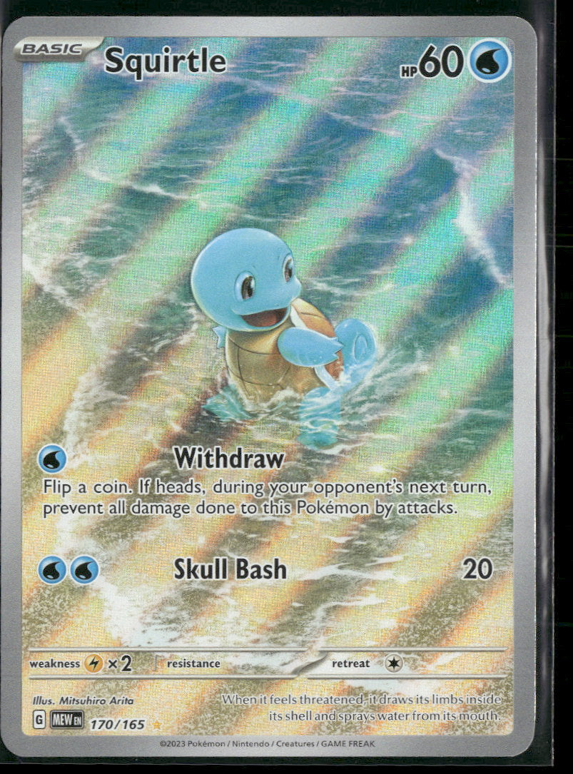 SV: Scarlet & Violet 151 Squirtle #170/165