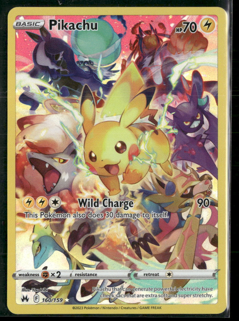 SWSH: Crown Zenith Pikachu (Secret) #160/159