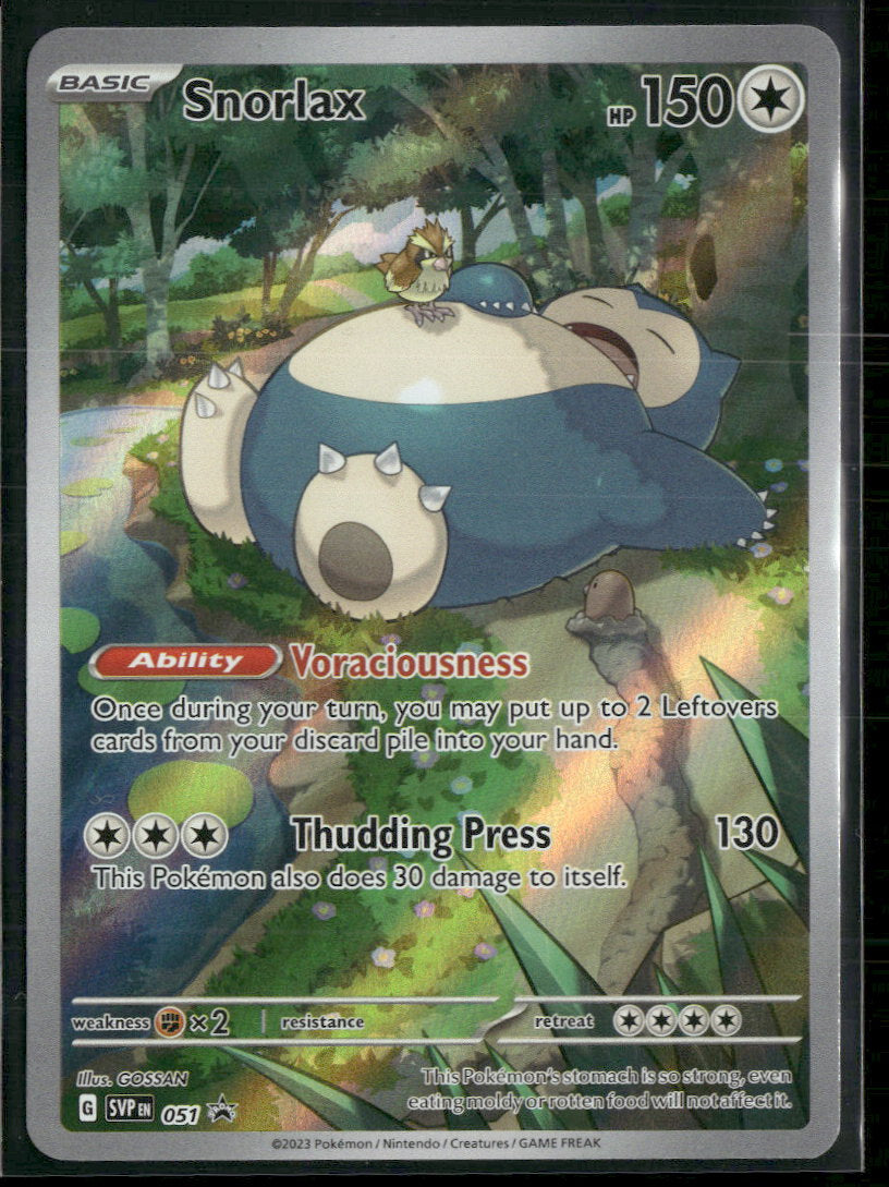 SV: Scarlet & Violet Promo Cards Snorlax #051