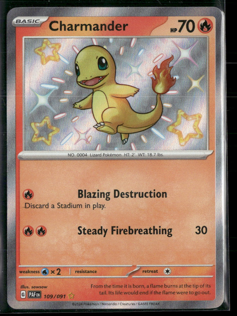SV: Paldean Fates Charmander #109/091