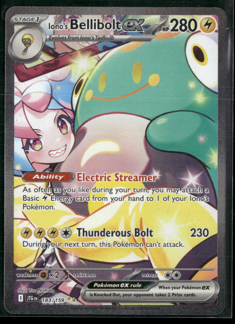 SV09: Journey Together Iono's Bellibolt ex #183/159