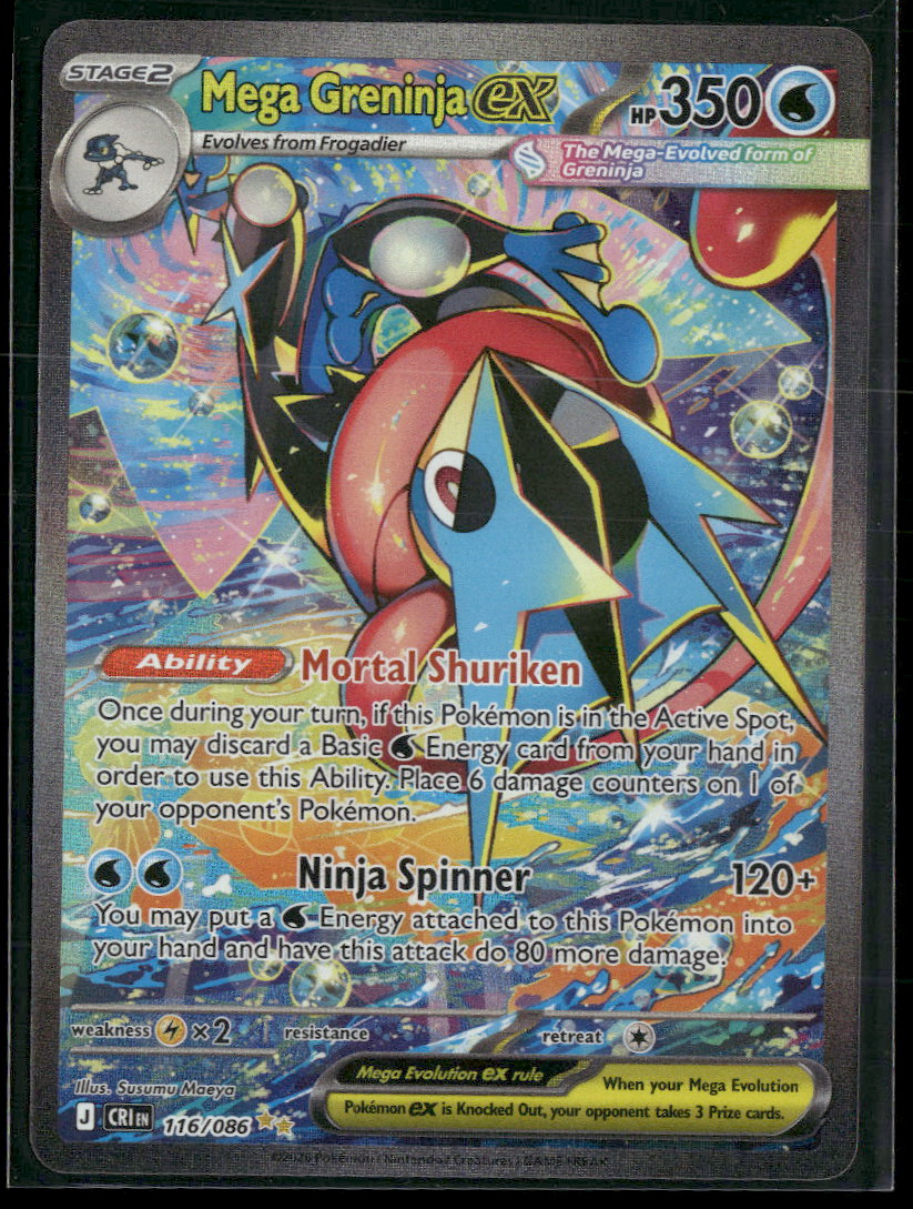 ME04: Chaos Rising Mega Greninja ex #116/086