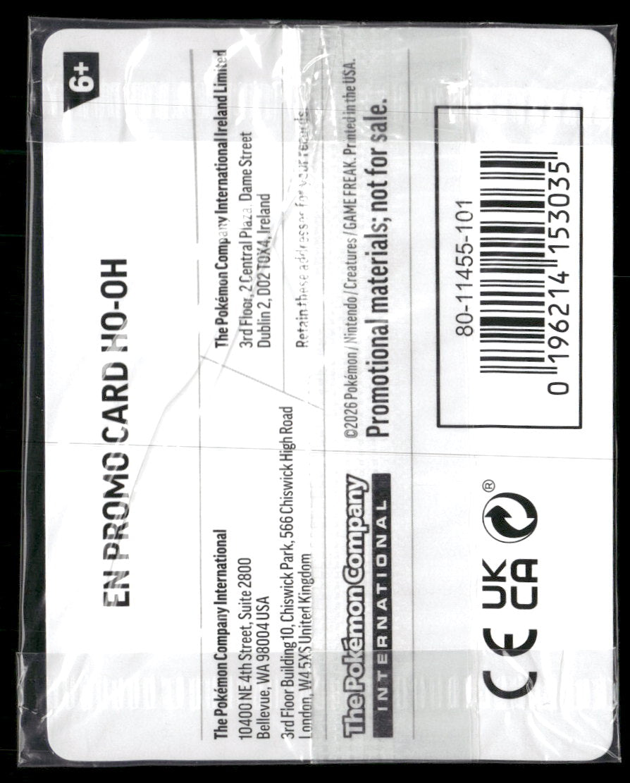 Miscellaneous Cards & Products Ho-Oh #010/086