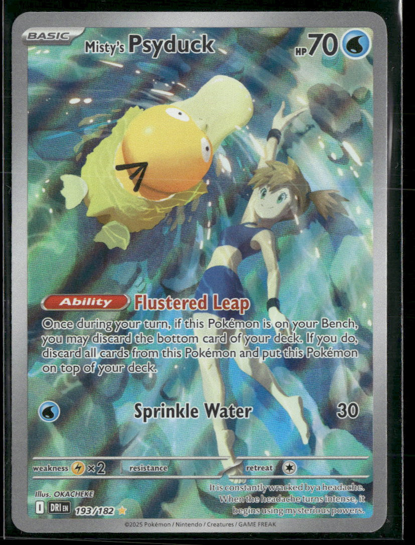 SV10: Destined Rivals Misty's Psyduck #193/182