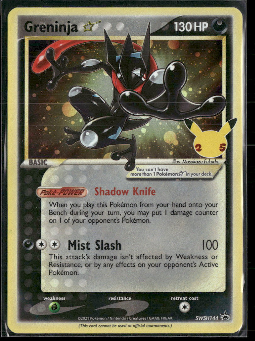 SWSH: Sword & Shield Promo Cards Greninja Star #SWSH144
