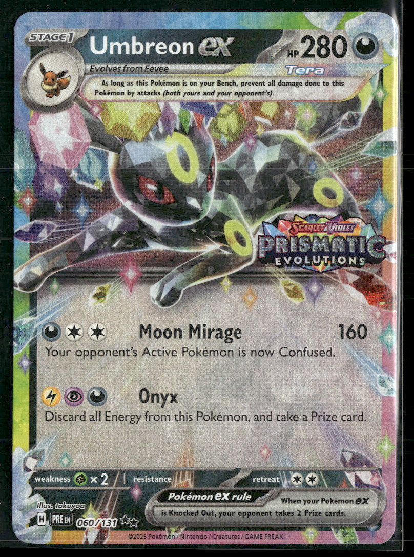 Miscellaneous Cards & Products Umbreon ex #060/131
