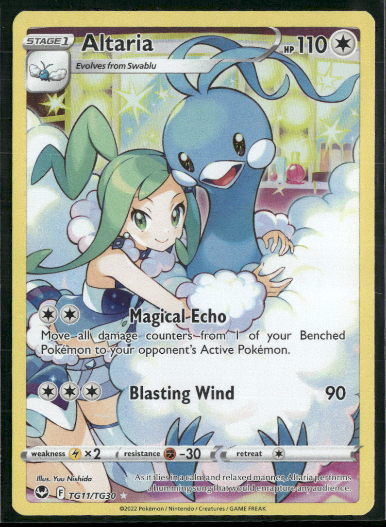 SWSH12: Silver Tempest Trainer Gallery Altaria #TG11/TG30