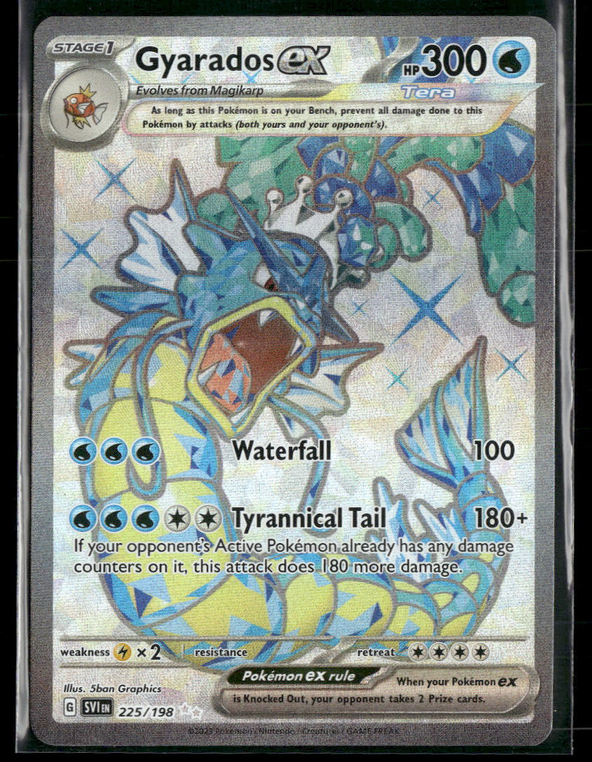 SV01: Scarlet & Violet Base Set Gyarados ex #225/198