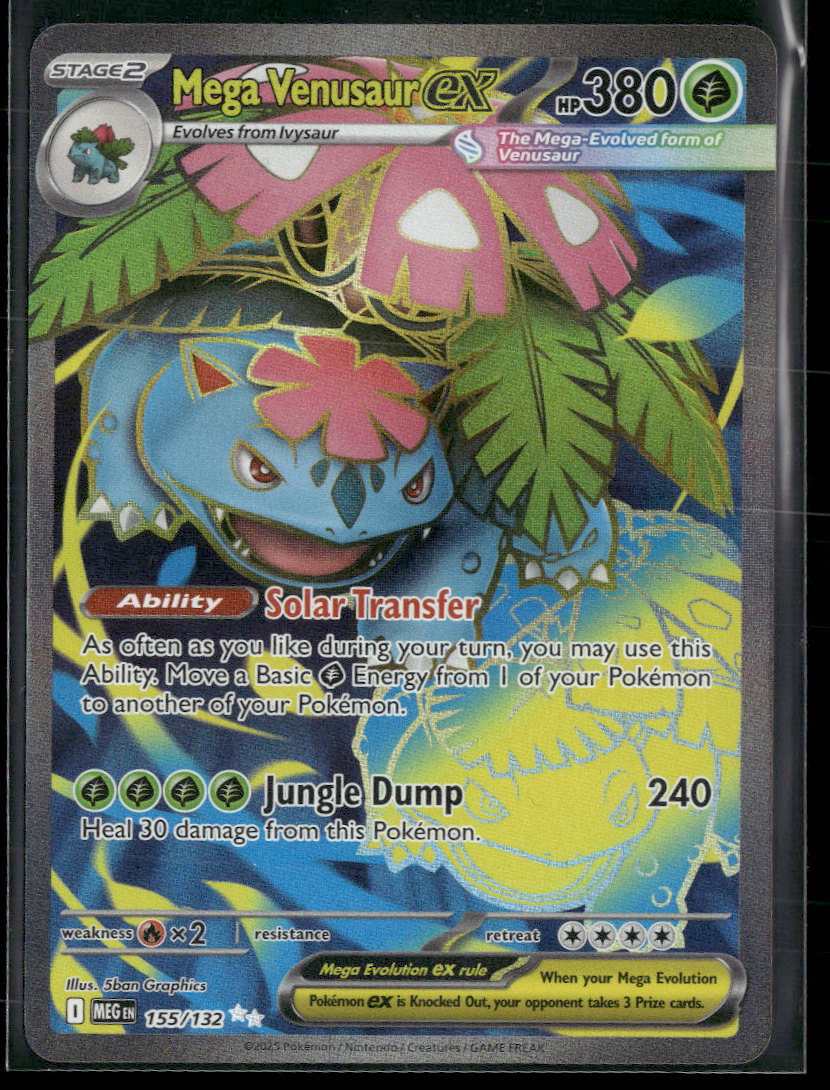 ME01: Mega Evolution Mega Venusaur ex #155/132