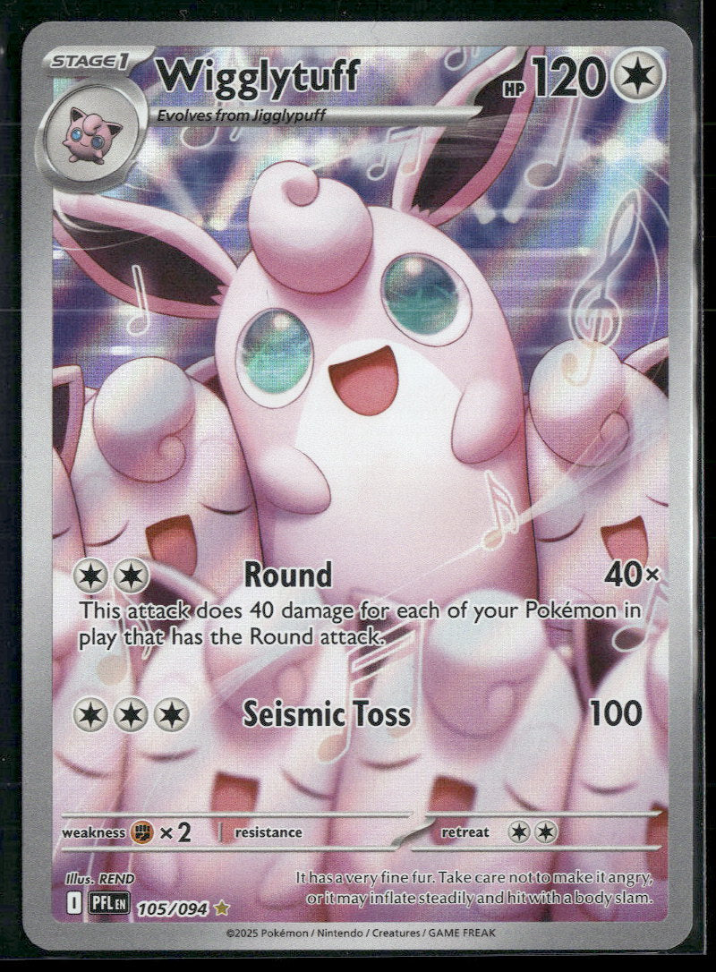 ME02: Phantasmal Flames Wigglytuff #105/094