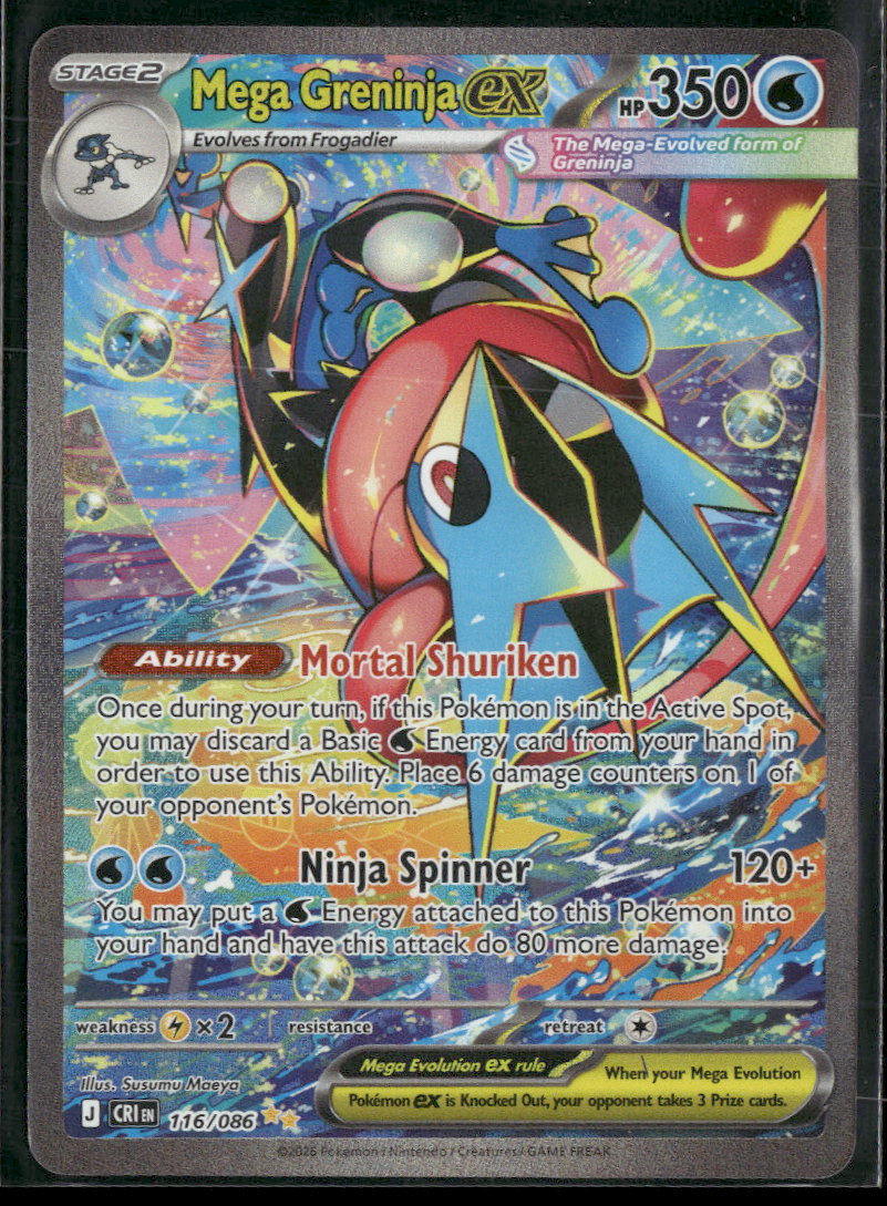ME04: Chaos Rising Mega Greninja ex #116/086