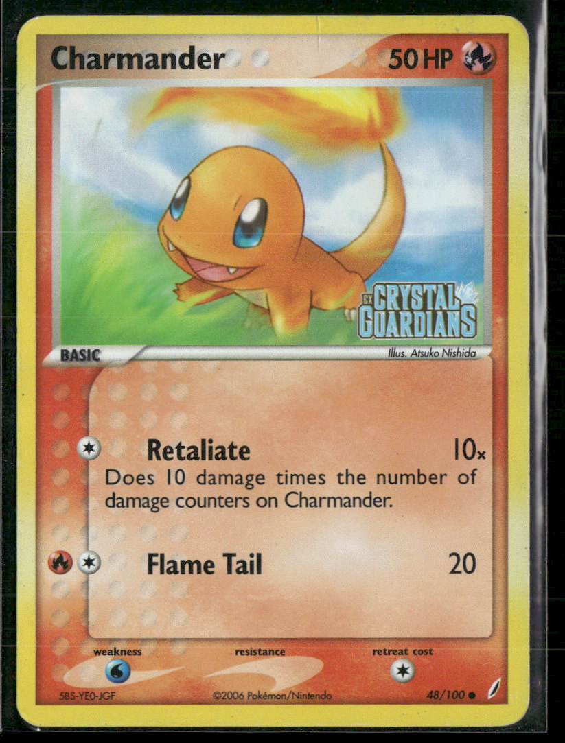 Crystal Guardians Charmander #48/100