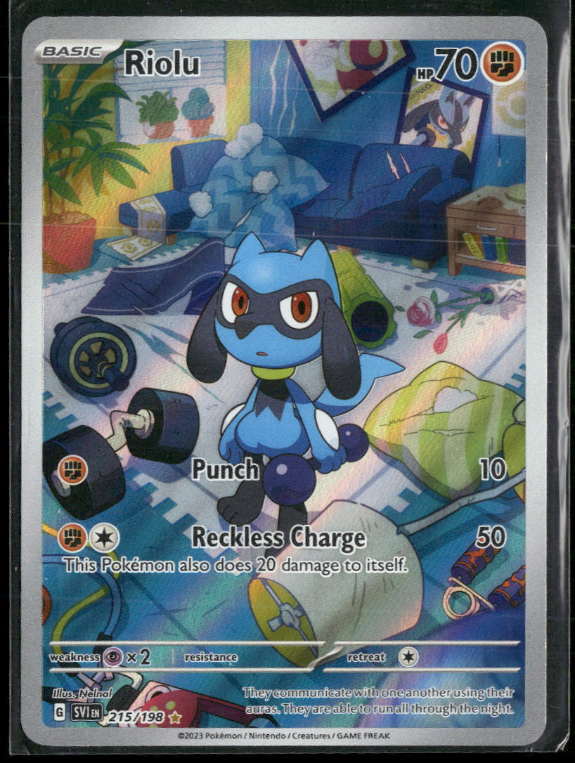 SV01: Scarlet & Violet Base Set Riolu #215/198