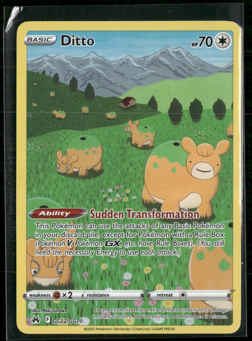 SWSH: Crown Zenith: Galarian Gallery Ditto #GG22/GG70