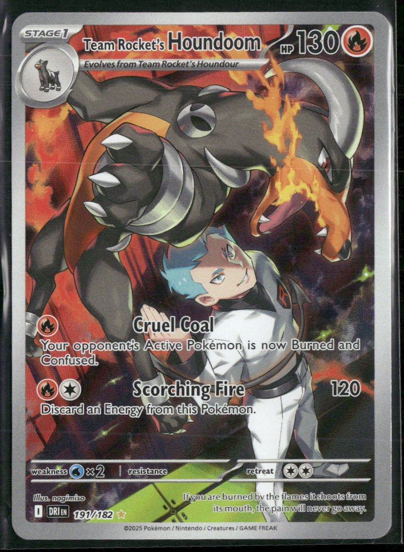 SV10: Destined Rivals Team Rocket's Houndoom #191/182