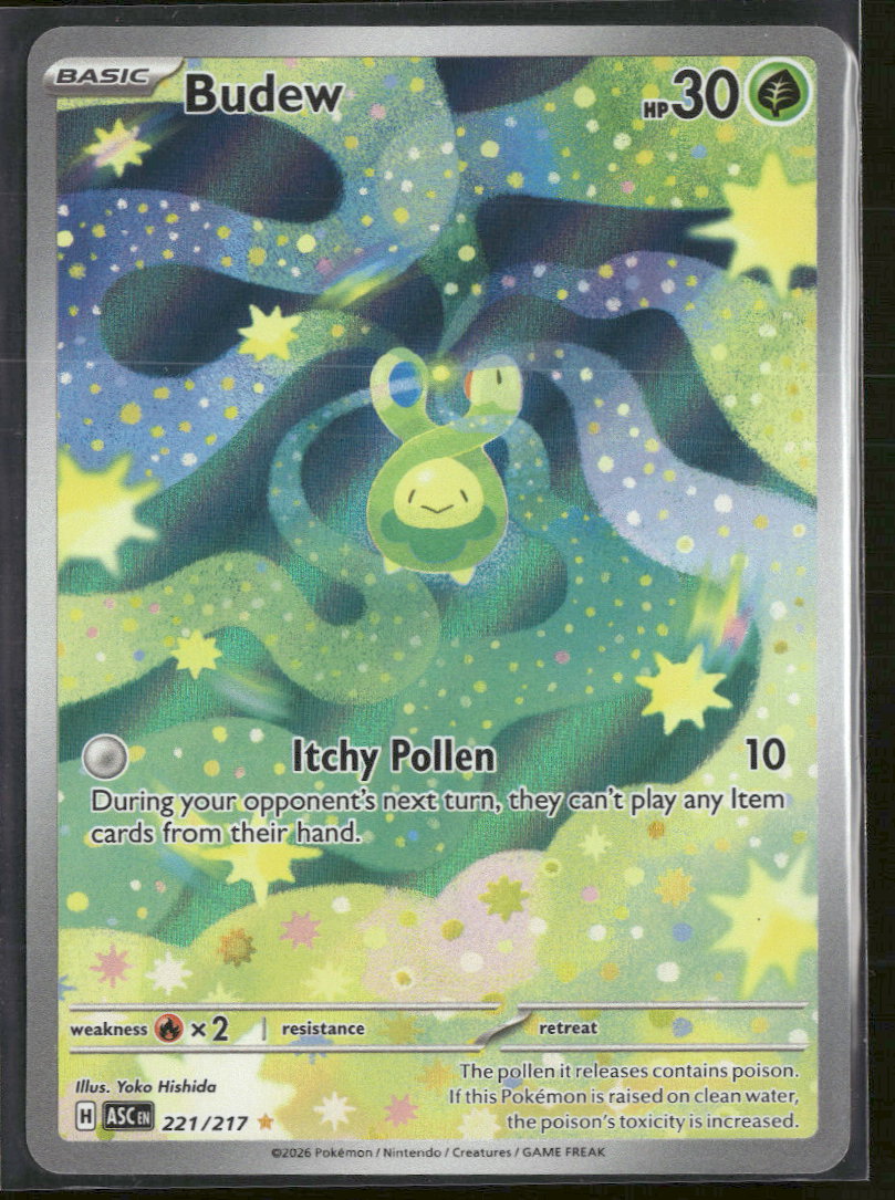 ME: Ascended Heroes Budew #221/217