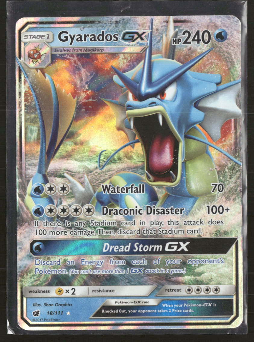 SM - Crimson Invasion Gyarados GX #18/111