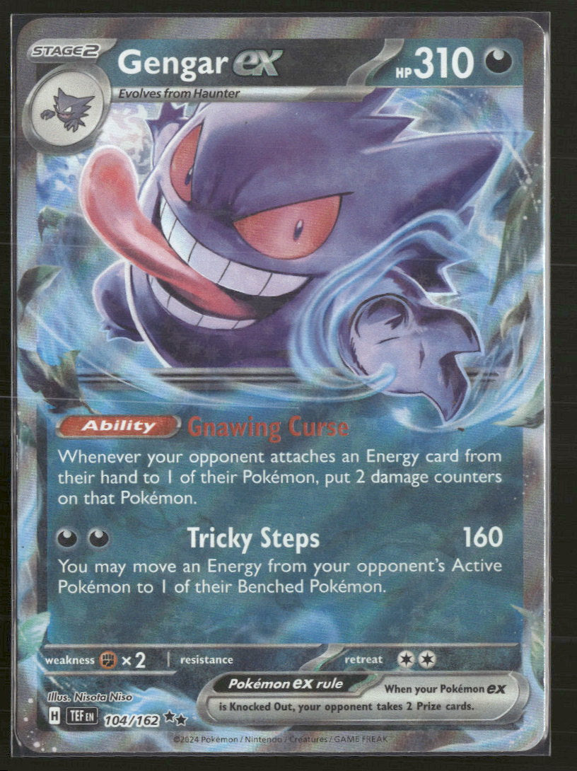 SV05: Temporal Forces Gengar ex #104/162