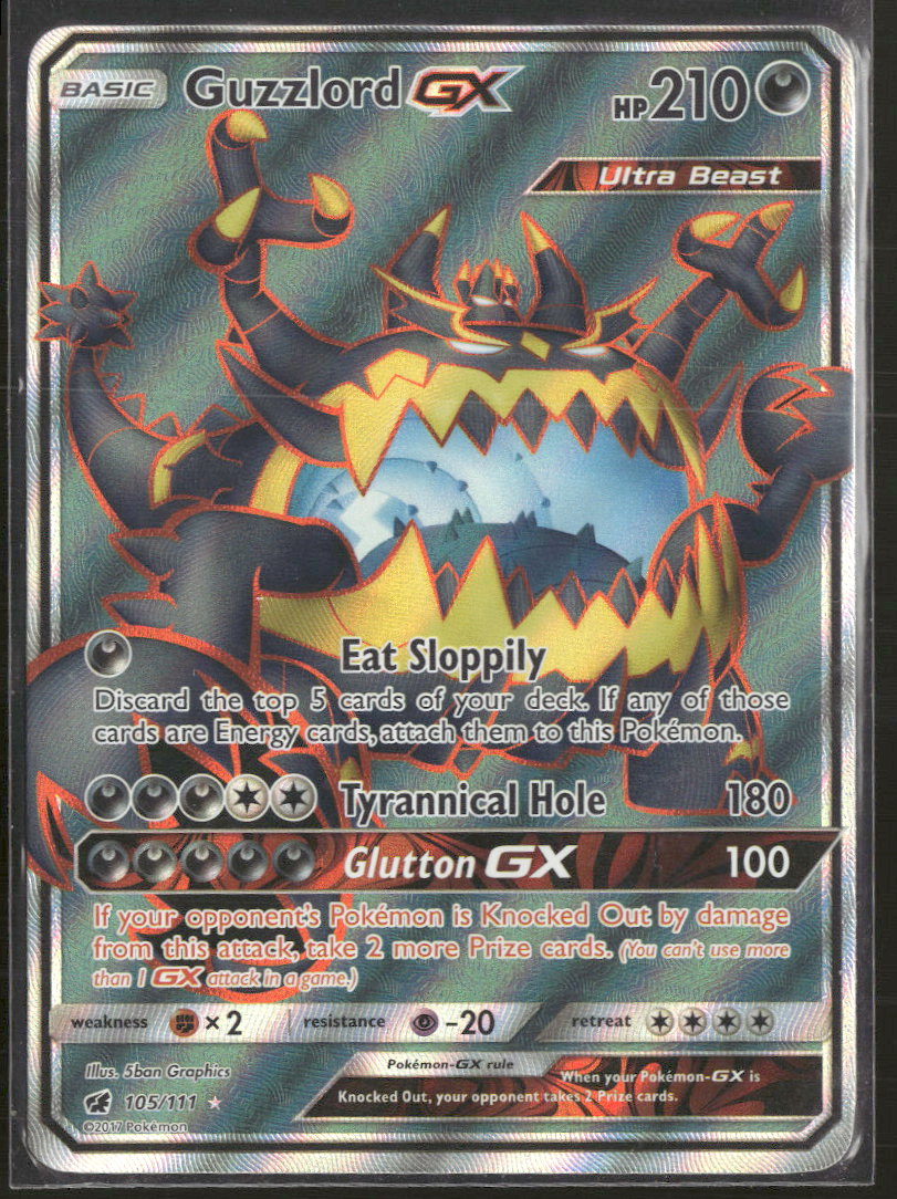 SM - Crimson Invasion Guzzlord GX (Full Art) #105/111