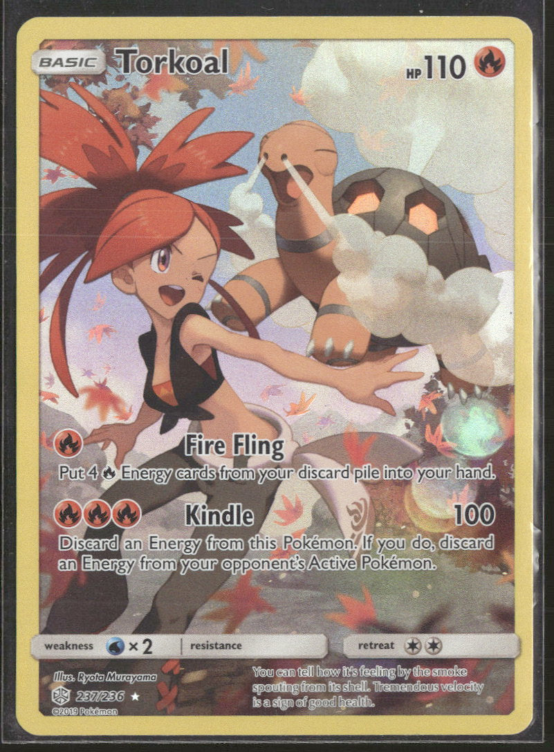 SM - Cosmic Eclipse Torkoal (Secret) #237/236