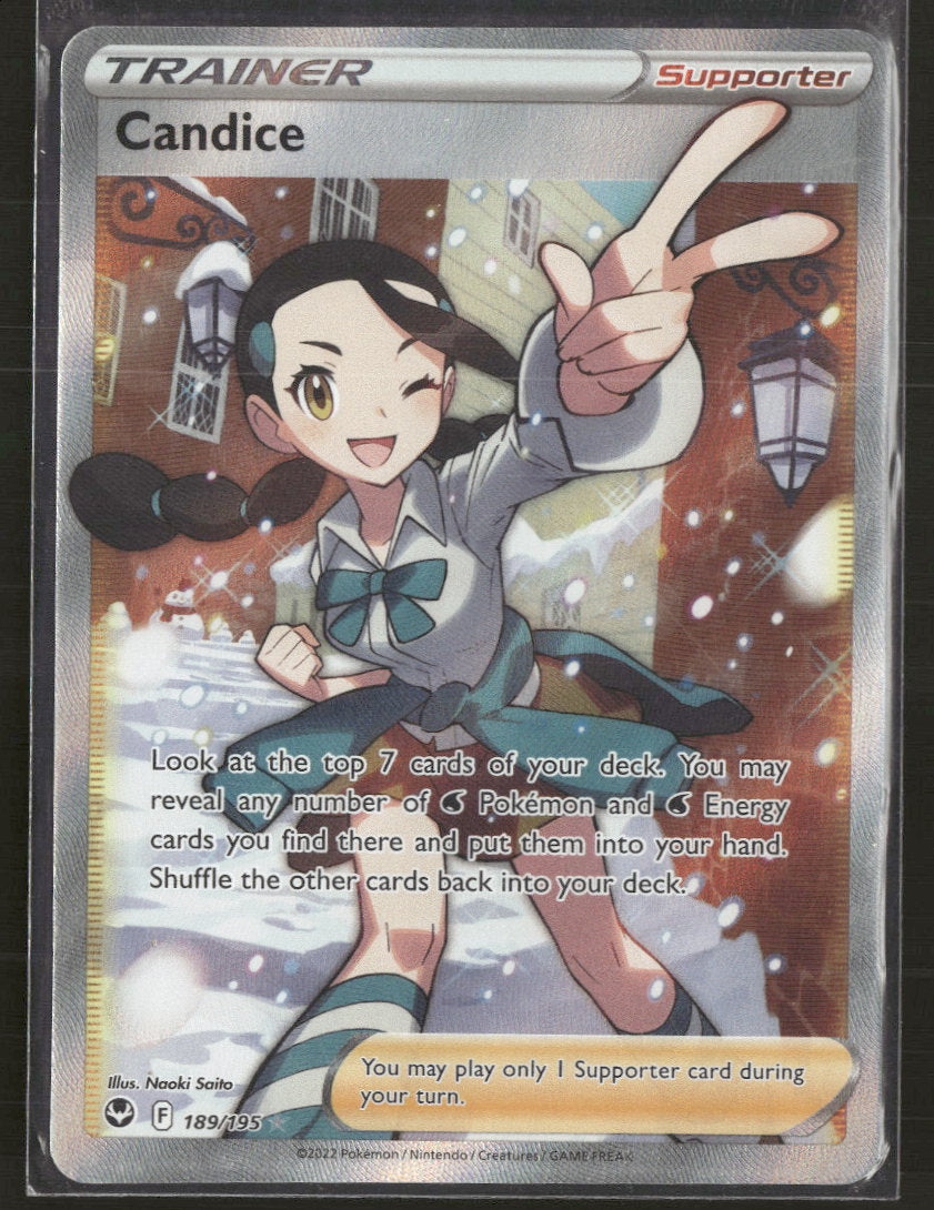 SWSH12: Silver Tempest Candice (Full Art) #189/195