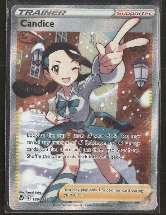 SWSH12: Silver Tempest Candice (Full Art) #189/195