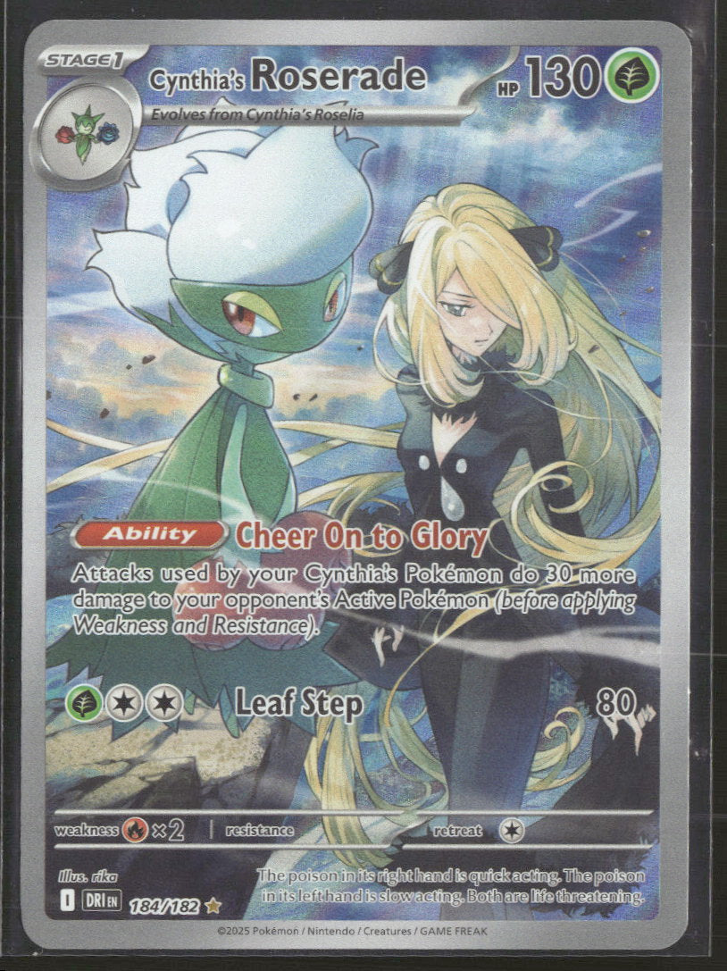 SV10: Destined Rivals Cynthia's Roserade #184/182
