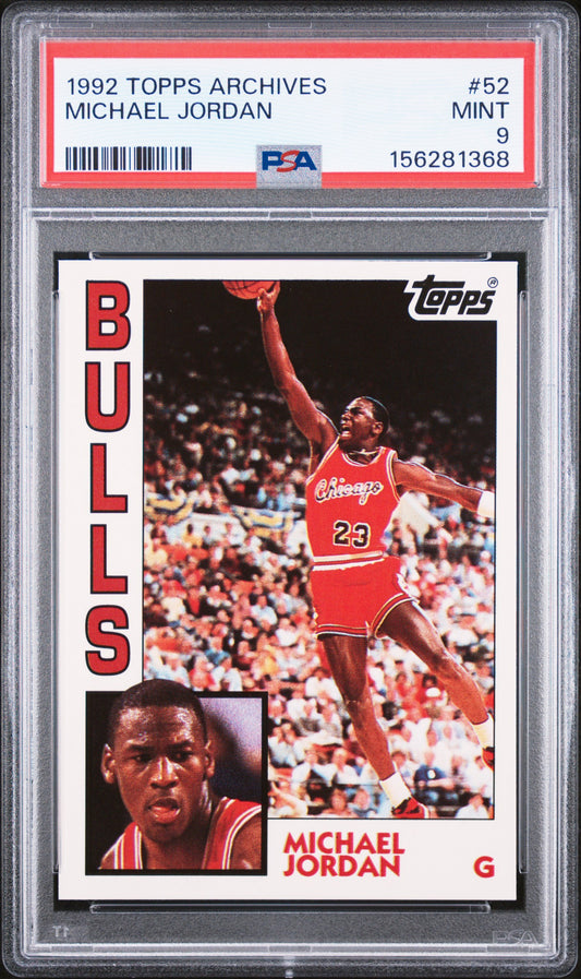 1992 Topps Archives Michael Jordan 9 PSA #52