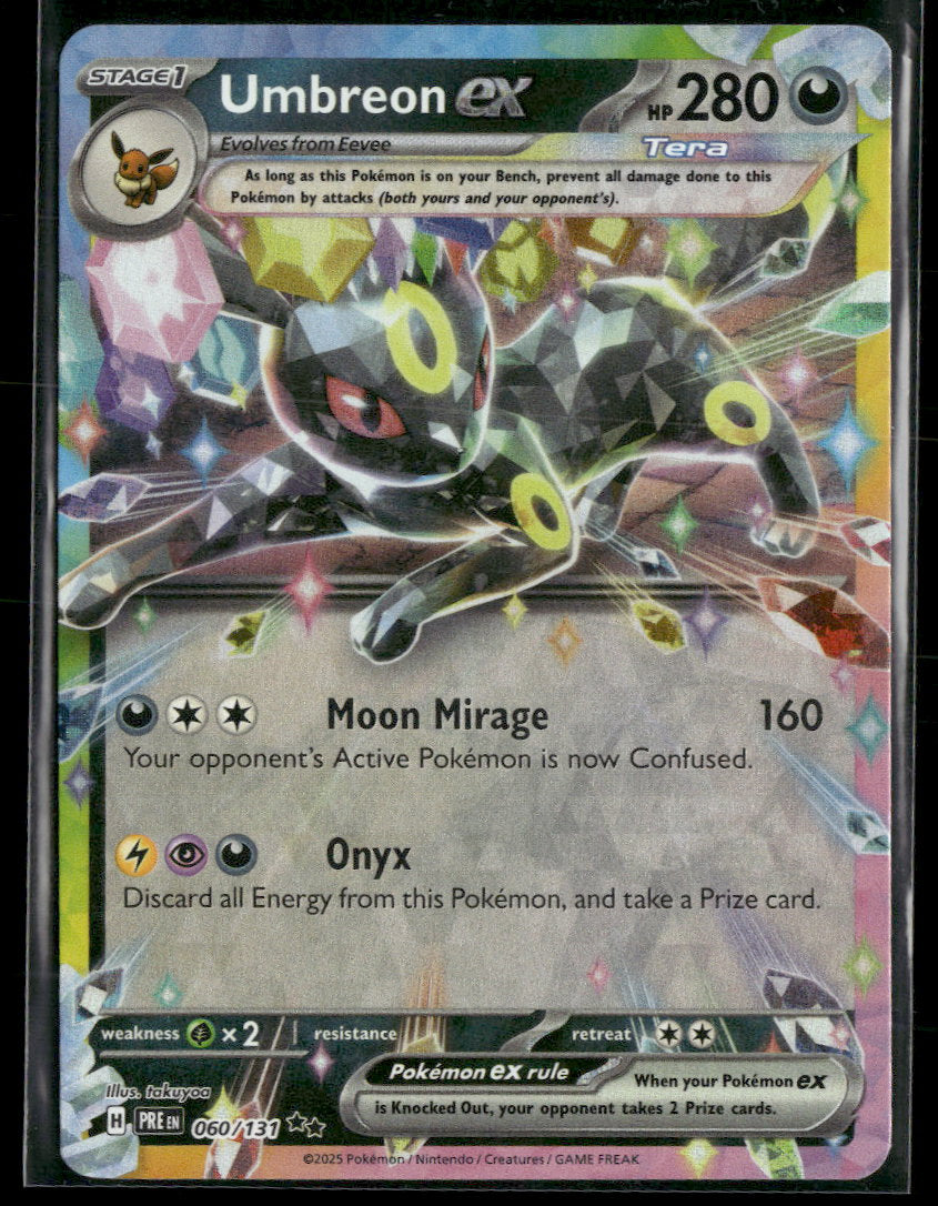 SV: Prismatic Evolutions Umbreon ex #060/131