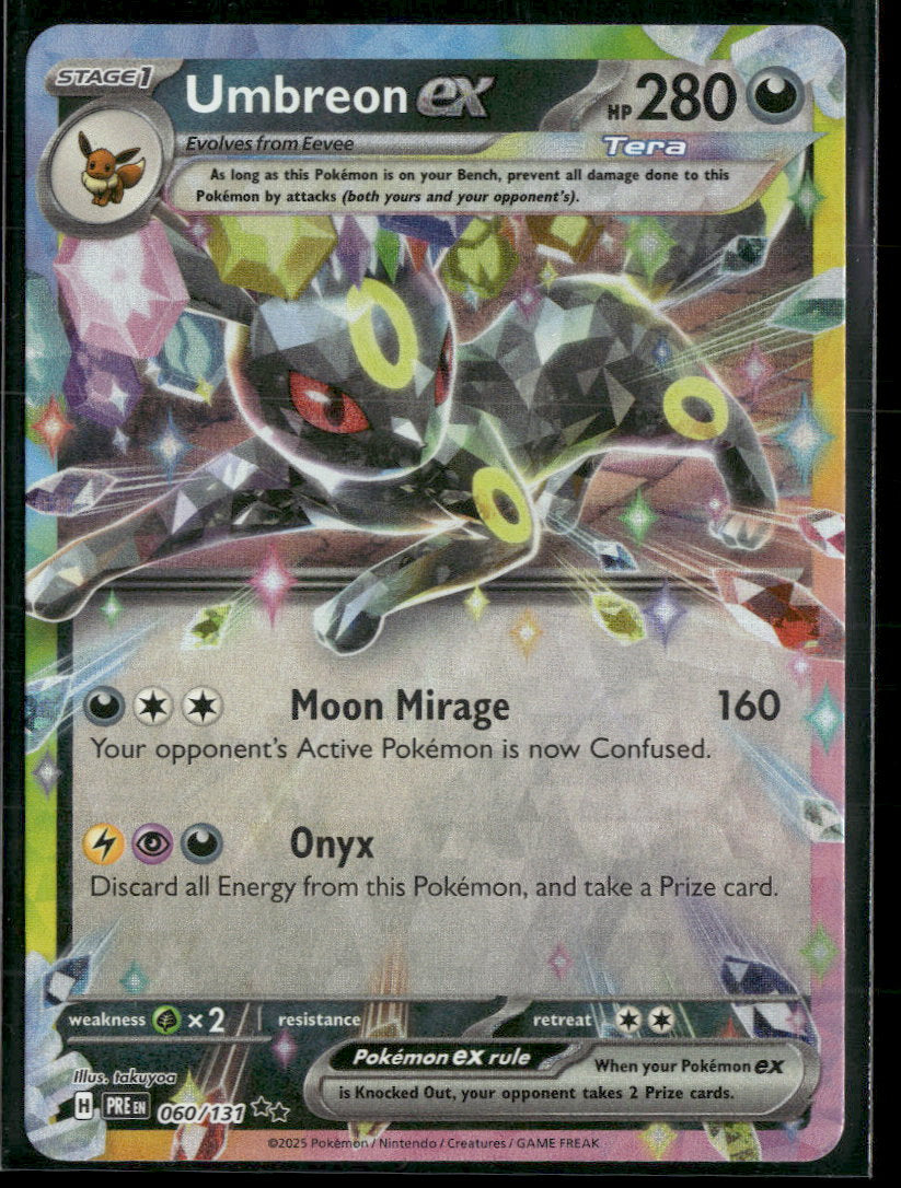 SV: Prismatic Evolutions Umbreon ex #060/131