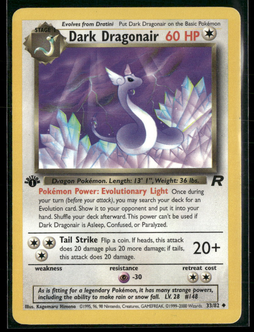 Team Rocket Dark Dragonair #33/82