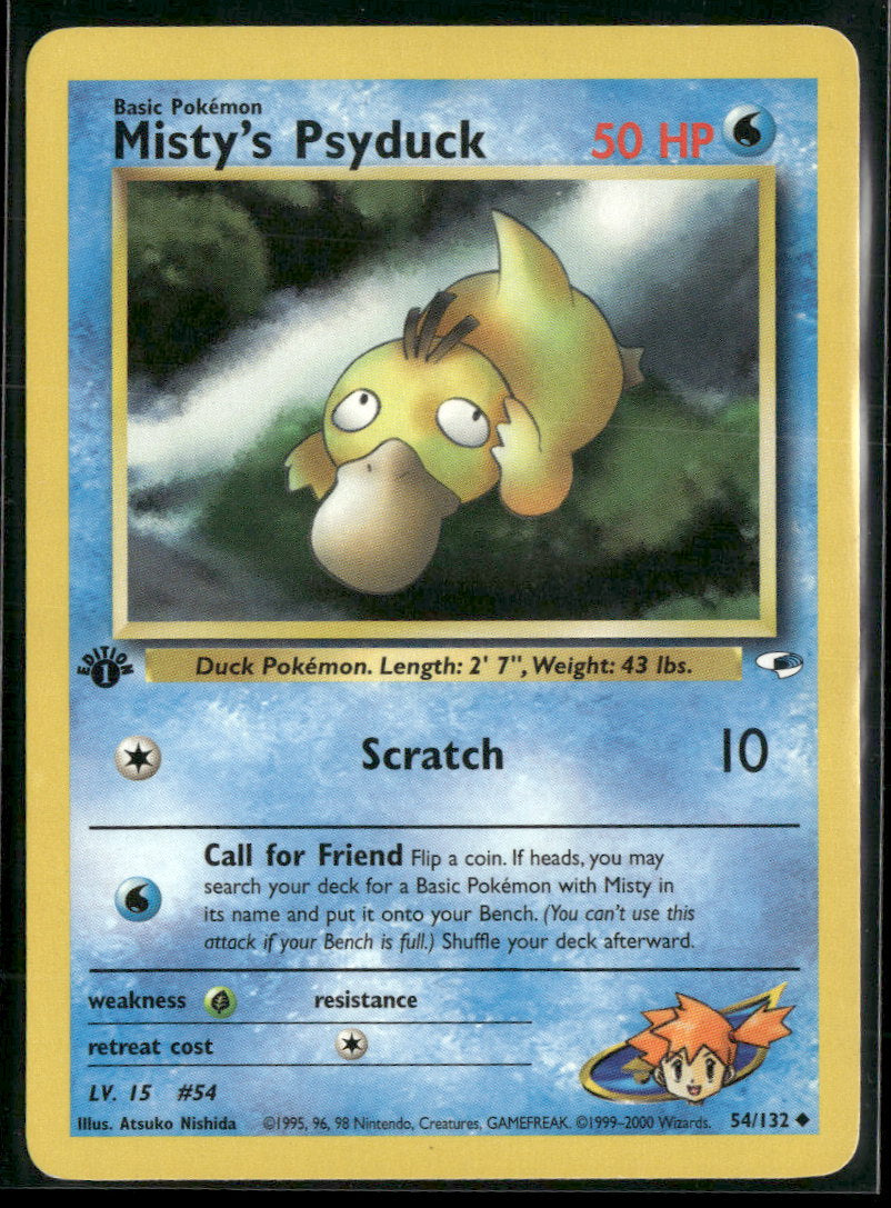Gym Heroes Misty's Psyduck #054/132