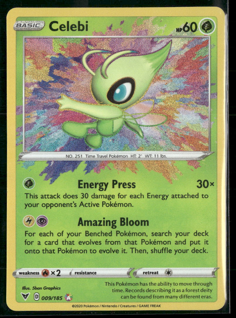 SWSH04: Vivid Voltage Celebi #009/185