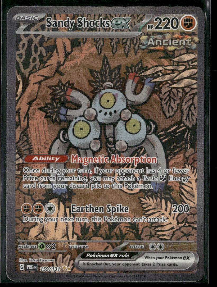 SV: Prismatic Evolutions Sandy Shocks ex #159/131