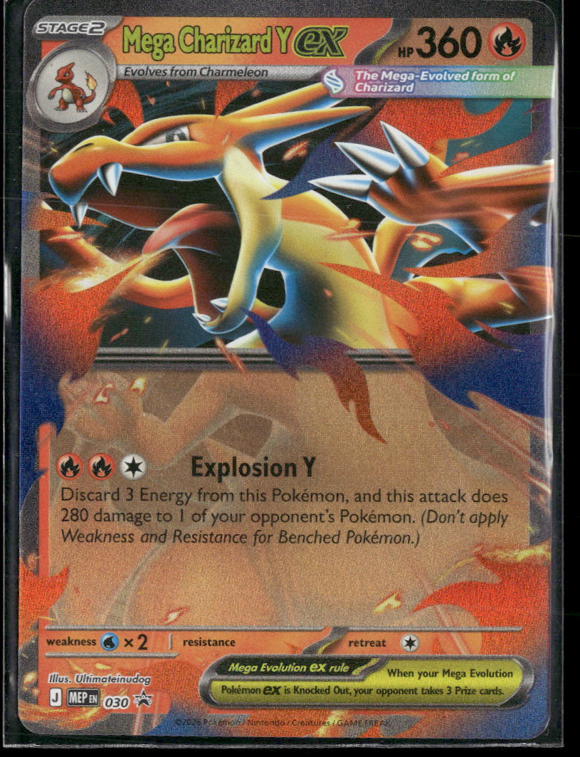 ME: Mega Evolution Promo Mega Charizard Y ex #030