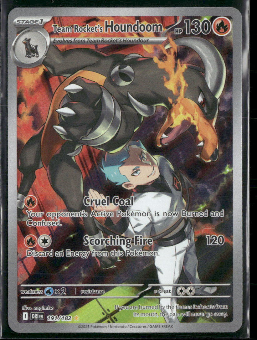 SV10: Destined Rivals Team Rocket's Houndoom #191/182