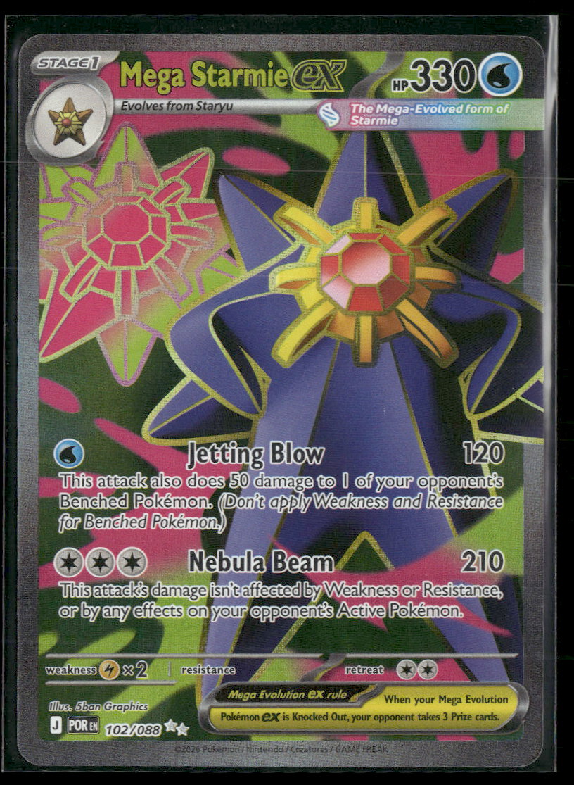 ME03: Perfect Order Mega Starmie ex #102/088