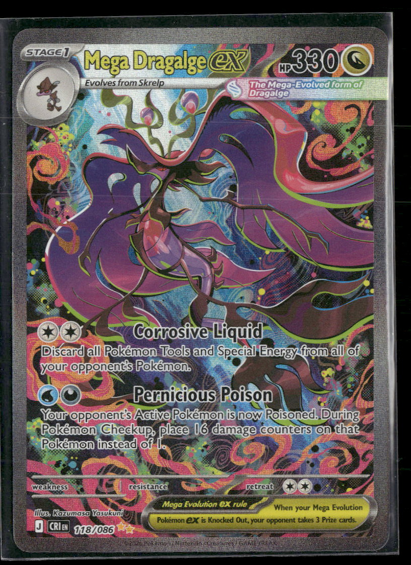 ME04: Chaos Rising Mega Dragalge ex #118/086