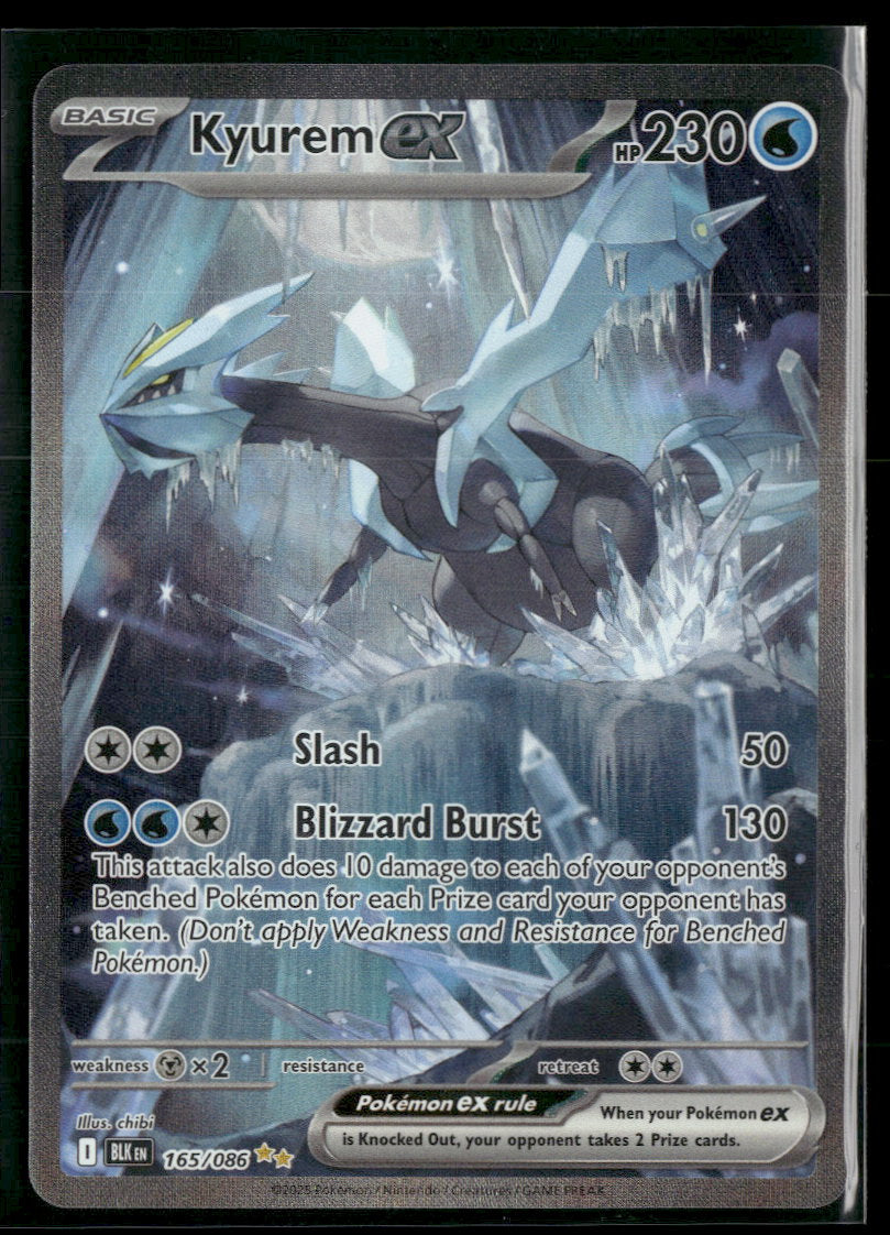SV: Black Bolt Kyurem ex #165/086