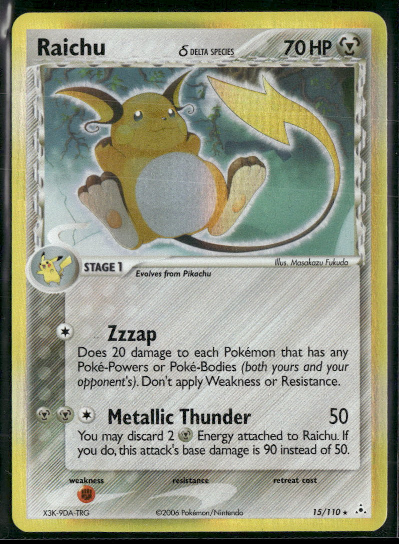 Holon Phantoms Raichu (Delta Species) #15/110
