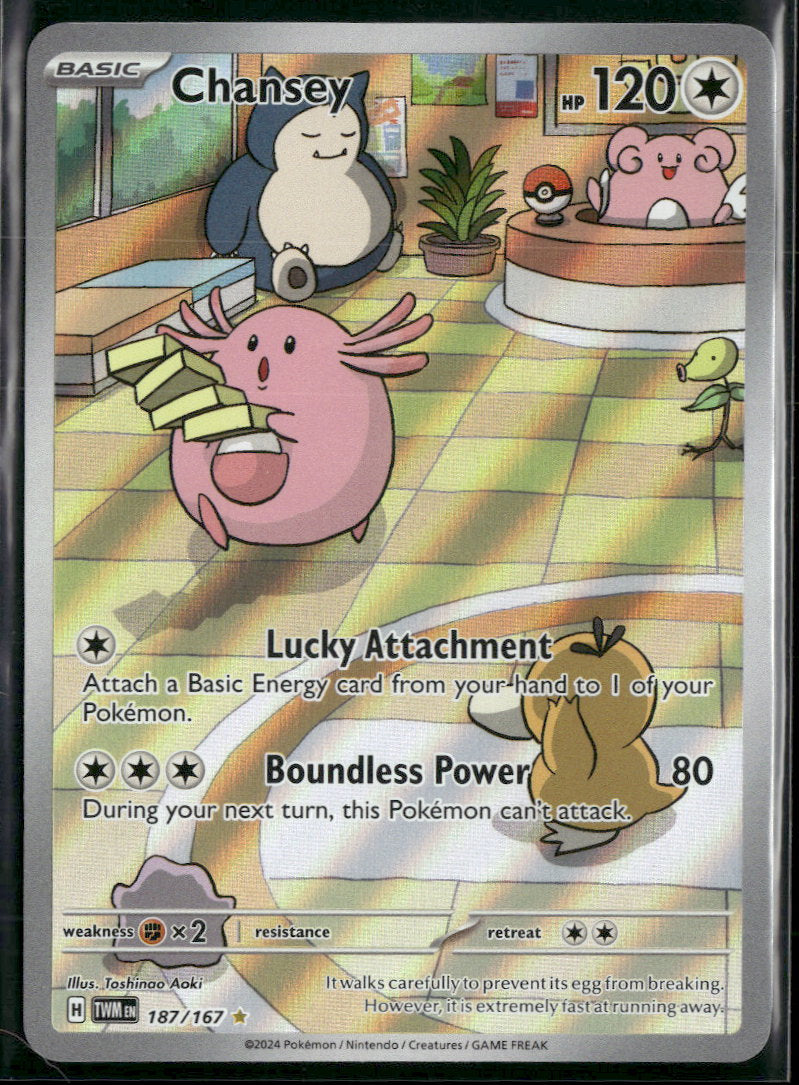 SV06: Twilight Masquerade Chansey #187/167