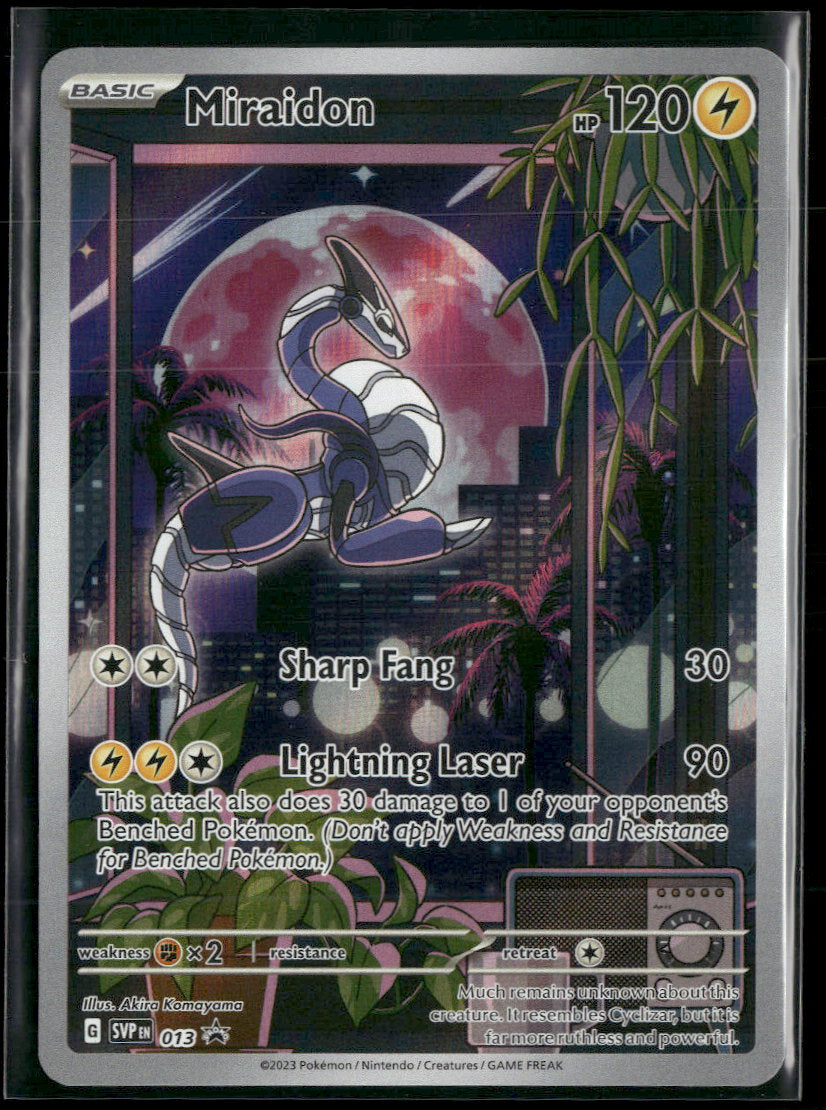 SV: Scarlet & Violet Promo Cards Miraidon #013