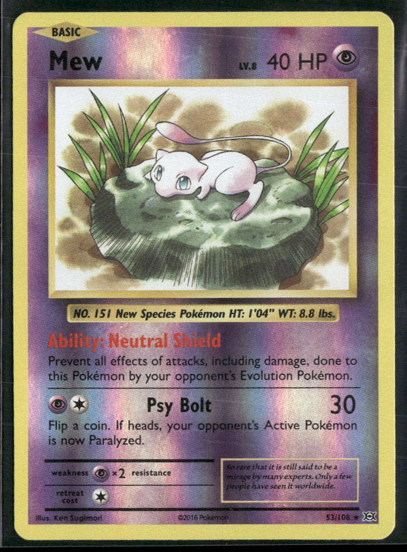 XY - Evolutions Mew #53/108