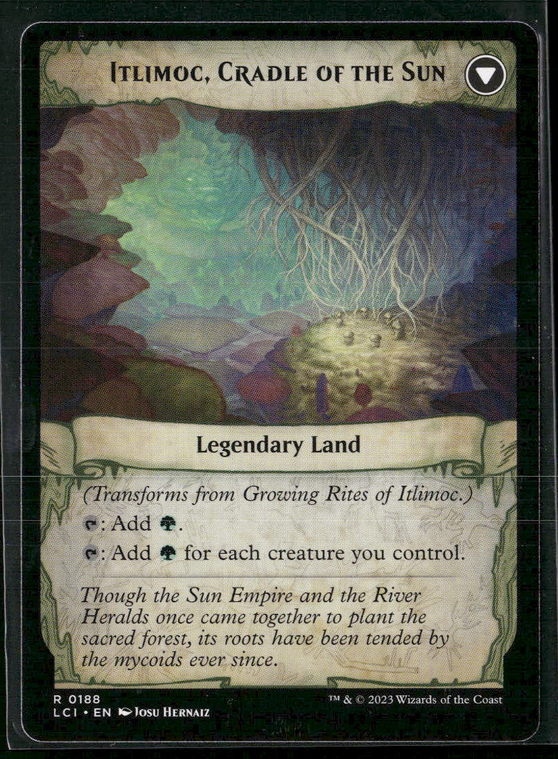 The Lost Caverns of Ixalan Growing Rites of Itlimoc #188