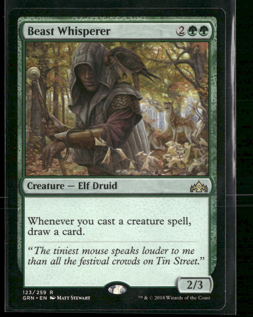 Guilds of Ravnica Beast Whisperer #123