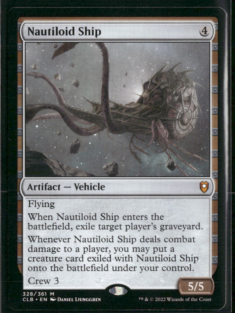 Commander Legends: Battle for Baldur's Gate Nautiloid Ship #328