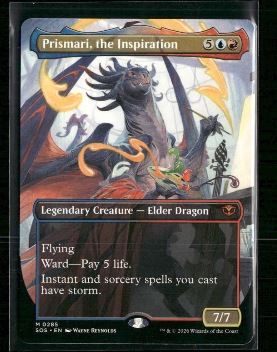 Secrets of Strixhaven Prismari, the Inspiration (Borderless) #285