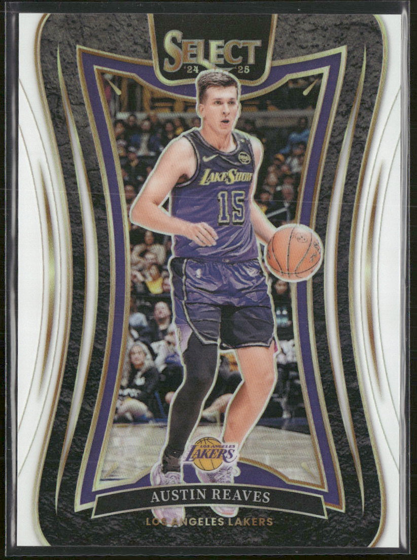 2024-25 Panini Select White Prizm Austin Reaves #/125 #320