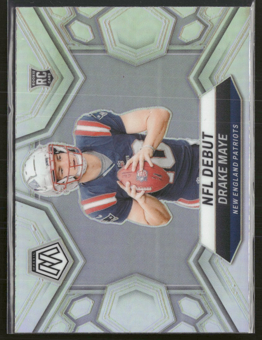 2024 Panini Mosaic Silver Drake Maye #273
