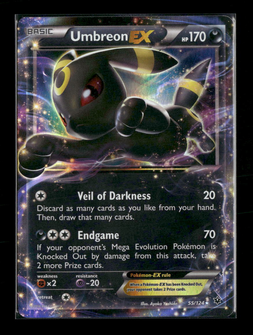 XY - Fates Collide Umbreon EX #55/124